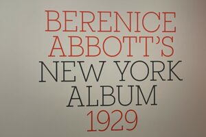 Berenice Abbott’s New York Album 1929 @Met