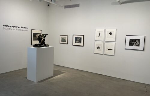 Photographer as Sculptor, Sculptor as Photographer @Bruce Silverstein