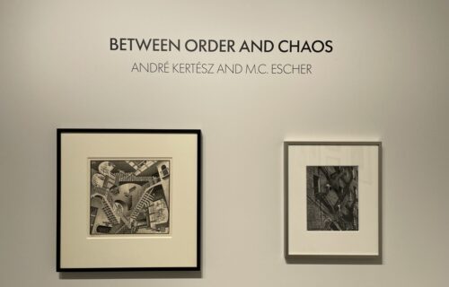 Between Order and Chaos: André Kertész and M. C. Escher @Bruce Silverstein