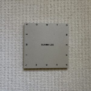 Suwon Lee, How to Measure Time